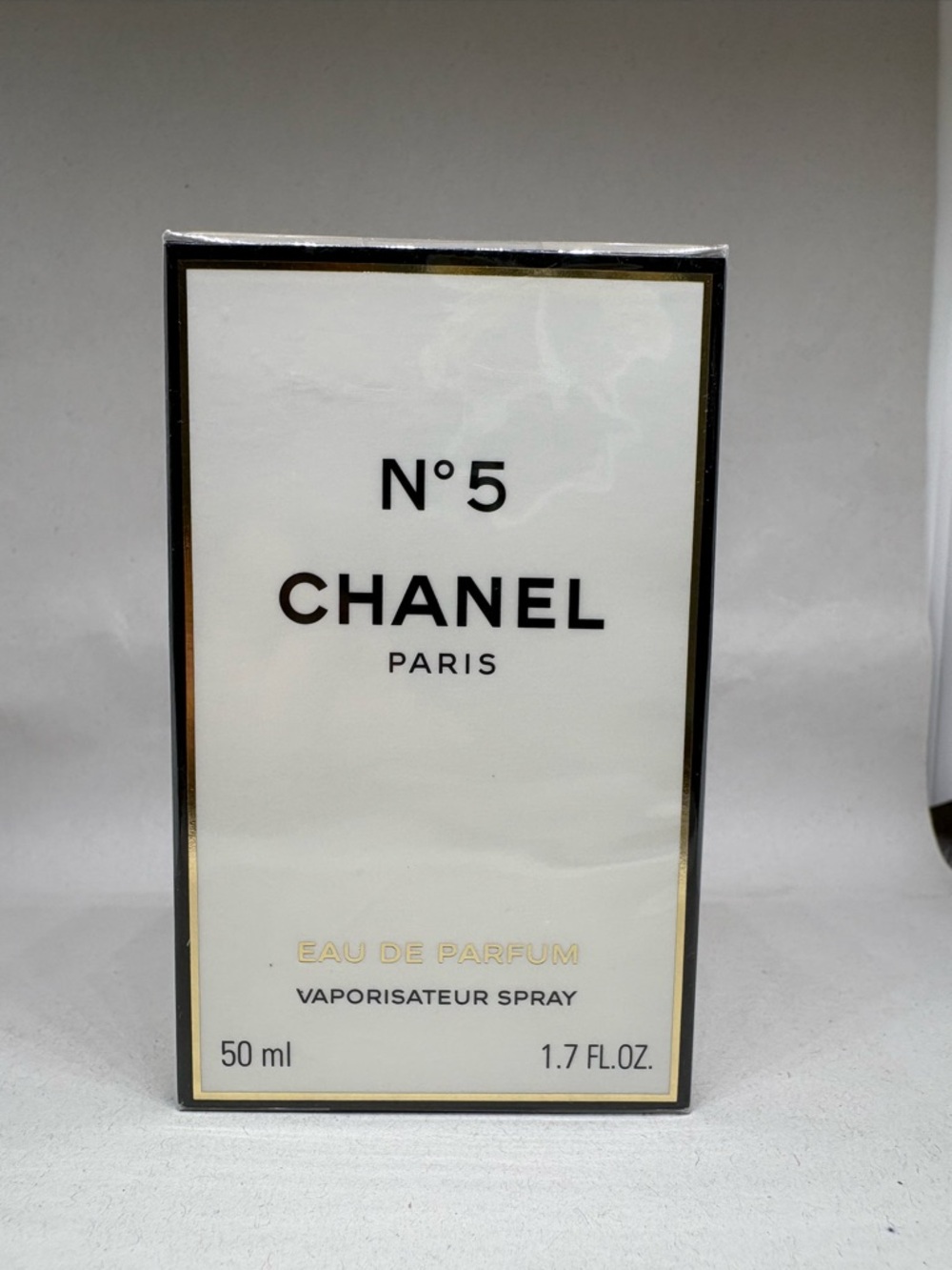 Authentic CHANEL No. 5 Eau De Parfum Spray in the 1.7 fl oz / 50ml size NEW